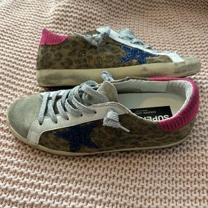 Golden Goose Cheetah Print Sneakers Women’s 38 (8)